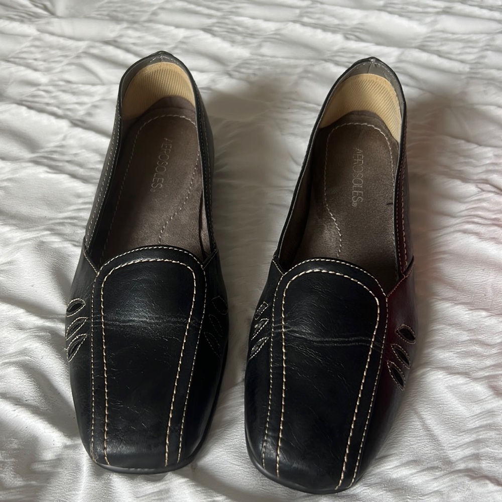 Aerosoles medieval style, black loafer